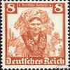Prophila Collection German Reich No. 592, Hinged, 1935 National Costumes view 2