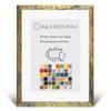 Morena MDF Picture Frame, 57 x 64 cm, Mottled Blue-Gold, Acrylic Glazing view 1