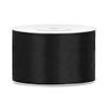 DaLoKu Satin Ribbon, 38 mm x 25 m, Black view 1
