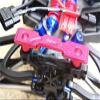GPM Aluminum Rear Body Post Mount for Traxxas E-Revo 2.0 VXL, Red view 2