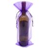 SXUUXB 100-Count Purple Organza Wine Bottle Bags, 37 x 14 cm view 1