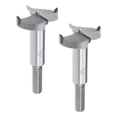 Sourcing Map 2-Piece 42 mm Forstner Drill Bit Set