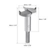 Sourcing Map 2-Piece 42 mm Forstner Drill Bit Set view 3