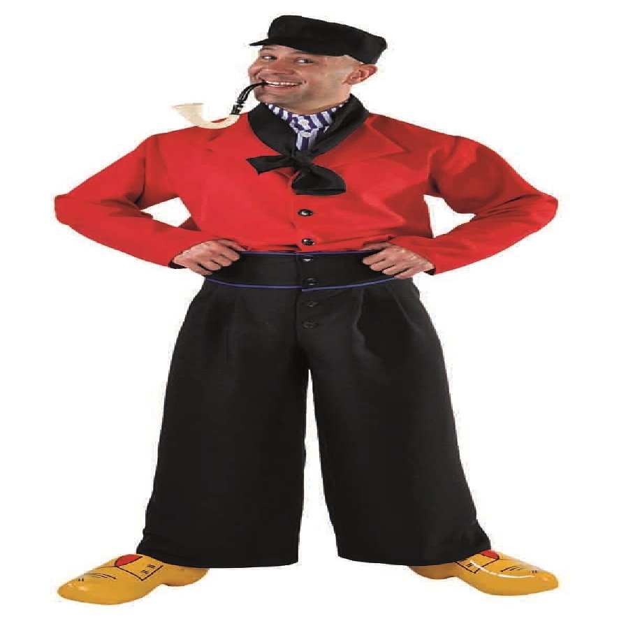 M215272-XXL Men's Dutch Costume, Size XXL