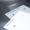 Blank Inserts for PC Labeling of Our Door Signs, Set of 10 (120 x 60 mm, 2B Crystal Clear) view 4
