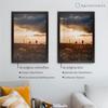 Morena MDF Picture Frame 42 x 57 cm, Brown, with Acrylic Glass view 3