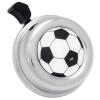 Liix Colour Bell Bicycle Bell, Soccer Ball Chrome, LiixBell view 1