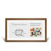 Morena MDF Frame for 25 x 65 cm Picture, Rustic Oak, with Acrylic Glass view 1