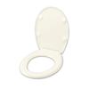 G.S.I. Giada Termoindul Toilet Seat, White, Standard Stainless Steel Hinges view 1