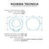 G.S.I. Giada Termoindul Toilet Seat, White, Standard Stainless Steel Hinges view 2