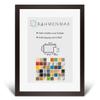 Morena MDF Picture Frame for 22 x 40 cm Photo, Brown, with Acrylic Glass view 1