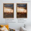 Morena MDF Frame for 22 x 67 cm Picture, Rustic Oak with Acrylic Glass view 3
