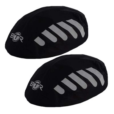 BTR Bicycle Helmet Rain Cover, Waterproof, Universal Fit, 2-Pack