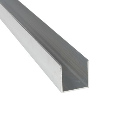 Aluminum U-Channel 50 x 50 x 50 x 3 mm, 500 mm