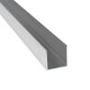 Aluminum U-Channel 50 x 50 x 50 x 3 mm, 500 mm view 1