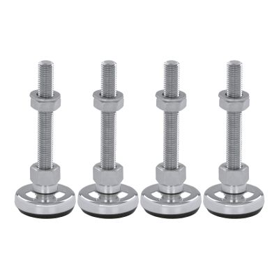 Schwaderer Adjustable Joint Leveling Feet SF 40, 40 mm, 4-Pack, M30 x 180 mm