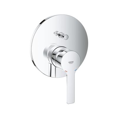 GROHE Lineare Shower and Bath Systems Single-Lever Bath Mixer for Rapido SmartBox, Chrome 24064001