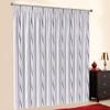 Sun World Aqua Made-to-Measure Sheer Curtain with Ruffle Tape, Silver, 250 cm H x 350 cm W view 1