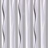 Sun World Aqua Made-to-Measure Sheer Curtain with Ruffle Tape, Silver, 250 cm H x 350 cm W view 3