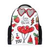 LIANCHENYI Valentine's Day Element Custom Casual Backpack, School Bag, Travel Backpack, Daypack view 1