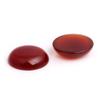 Round Red Agate Cabochon Stones, 20 mm, 5 Pieces, No Holes view 2