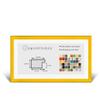 Morena MDF Picture Frame, 24 × 67 cm, Yellow, Acrylic Glass view 1