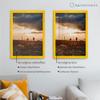 Morena MDF Picture Frame, 24 × 67 cm, Yellow, Acrylic Glass view 3
