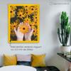 Morena MDF Picture Frame, 24 × 67 cm, Yellow, Acrylic Glass view 4