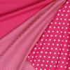 babrause Pink Polka Dot Cotton Poplin Fabric by the Meter, OEKO-TEX, 150 cm Wide, From 0.5 Meter view 3