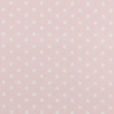 babrause Pink Polka Dot Cotton Poplin Fabric, 150 cm Wide, From 0.5 Meter