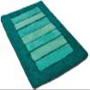 Casatessile LINE TG Non-Slip Cotton Bath Rug, Green, 65 x 130 cm view 1