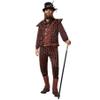 dressforfun 900492 - Men's Steampunk Gentleman Costume, Outfit with Prominent Vertical Stripes (XXL | No. 302344) view 1