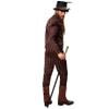 dressforfun 900492 - Men's Steampunk Gentleman Costume, Outfit with Prominent Vertical Stripes (XXL | No. 302344) view 3