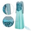 Colorfog Elegant Blue Snow Princess Dress for Women, 3XL view 3