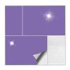 Kiwistar Lavender 43 Glossy Tile Stickers – 14.5 x 24.5 cm – 50 Pieces view 1