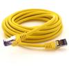 1aTTack.de 5-Pack 0.5 m CAT7 Ethernet Cables RJ45 10 Gigabit SFTP PIMF - Yellow view 4
