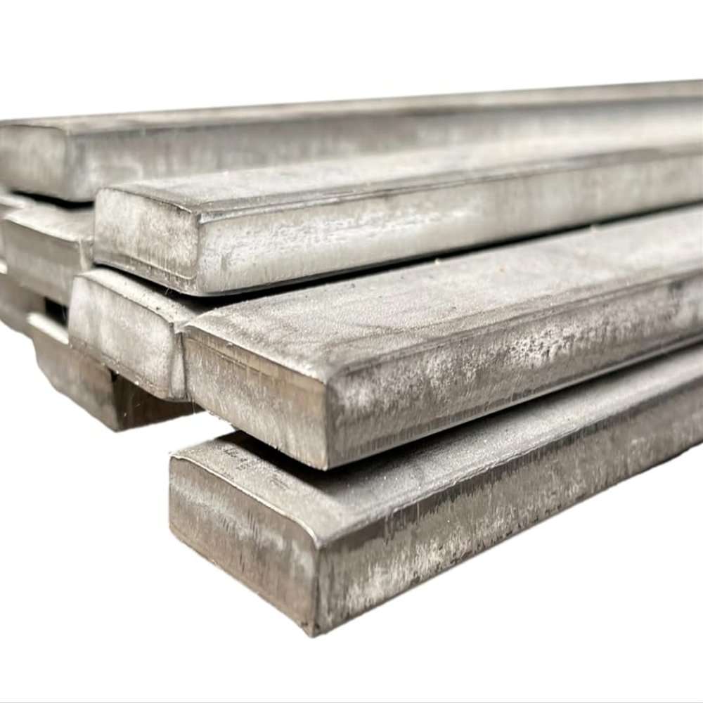 Stainless Steel Flat Bar 1.4301/1.4307, Mill Finish, EN 10088 (40 x 6 mm - 500 mm)