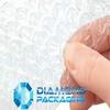 Diamond Packaging Bubble Wrap, 500 mm x 25 m, Heavy-Duty, Ideal for Moving, 1 Roll view 2