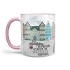Sunnywall Ceramic Coffee Mug with Monthly Birthday Saying, Hipster Style view 1
