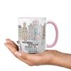 Sunnywall Ceramic Coffee Mug with Monthly Birthday Saying, Hipster Style view 3