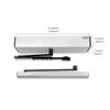 Olide SW100 Swing Door Closer with 2 Contactless Push Switches view 4