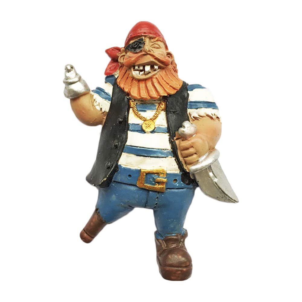 3D Norwegian Viking Pirate Refrigerator Magnet, 7 × 5 cm
