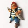 3D Norwegian Viking Pirate Refrigerator Magnet, 7 × 5 cm view 2