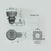 Delaman 3-Digit Combination Lock for Cabinet, Drawer, or Mailbox (Size: 2# for 12–16 mm) view 3