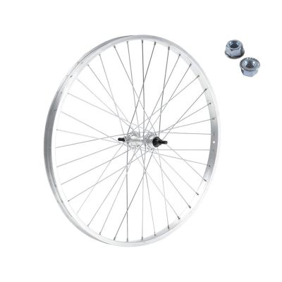 C2075AST 20 x 1.75 Front Wheel/Rim for Graziella MTB, Aluminum/Steel + Nuts