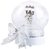 infactory Snow Globe with Singing Santa, Touch-Activated LED Lantern view 3