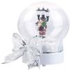 infactory Snow Globe with Singing Santa, Touch-Activated LED Lantern view 4
