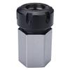 ChaRLes Hardened Steel Hex ER-25 Collet Chuck Block CNC Turning Tool Holder view 1