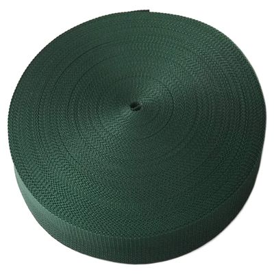 Schnoschi Polypropylene Webbing, 1 m Long, 50 mm, Dark Green