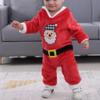 keephen Baby Toddler Christmas Santa Costume Romper Dress view 3